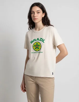 Playera Manga Corta Offline By Aerie Tees Cuello Redondo Para Mujer