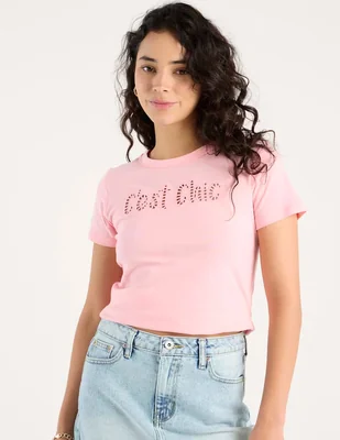 Playera manga corta Sexy Jeans cuello redondo para mujer