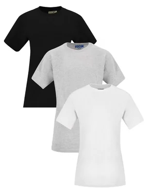 Set Playera manga corta Indicum Denim cuello redondo para mujer