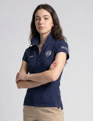 Playera tipo polo hollister para mujer