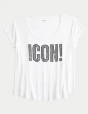 Playera manga corta Hollister para mujer