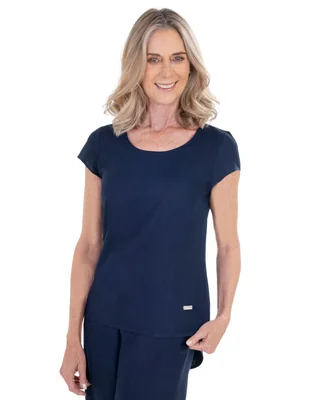 Blusa chaps sin familia "manga" corta "para mujer"