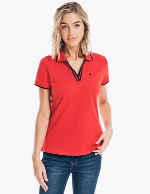 Playera tipo polo Nautica para mujer