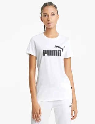 Playera manga corta Puma cuello redondo para mujer