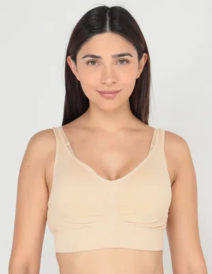 Brassiere deportivo Wonderbum copa preformada seamless para mujer