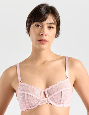 Brassiere demi Map con copa para mujer