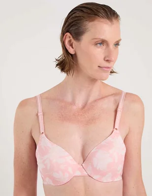 Brassiere demi Warner's copa preformada para mujer