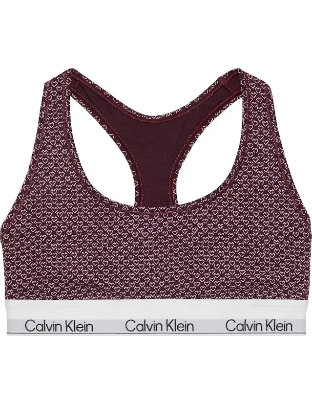 Brassiere triangle Calvin Klein para mujer