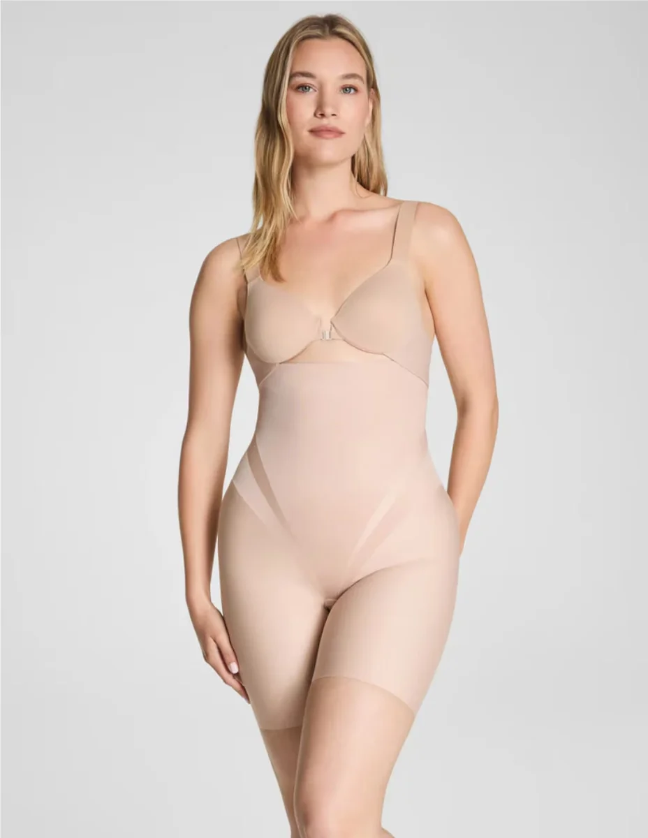 Faja tipo short spanx con compresión alta para mujer
