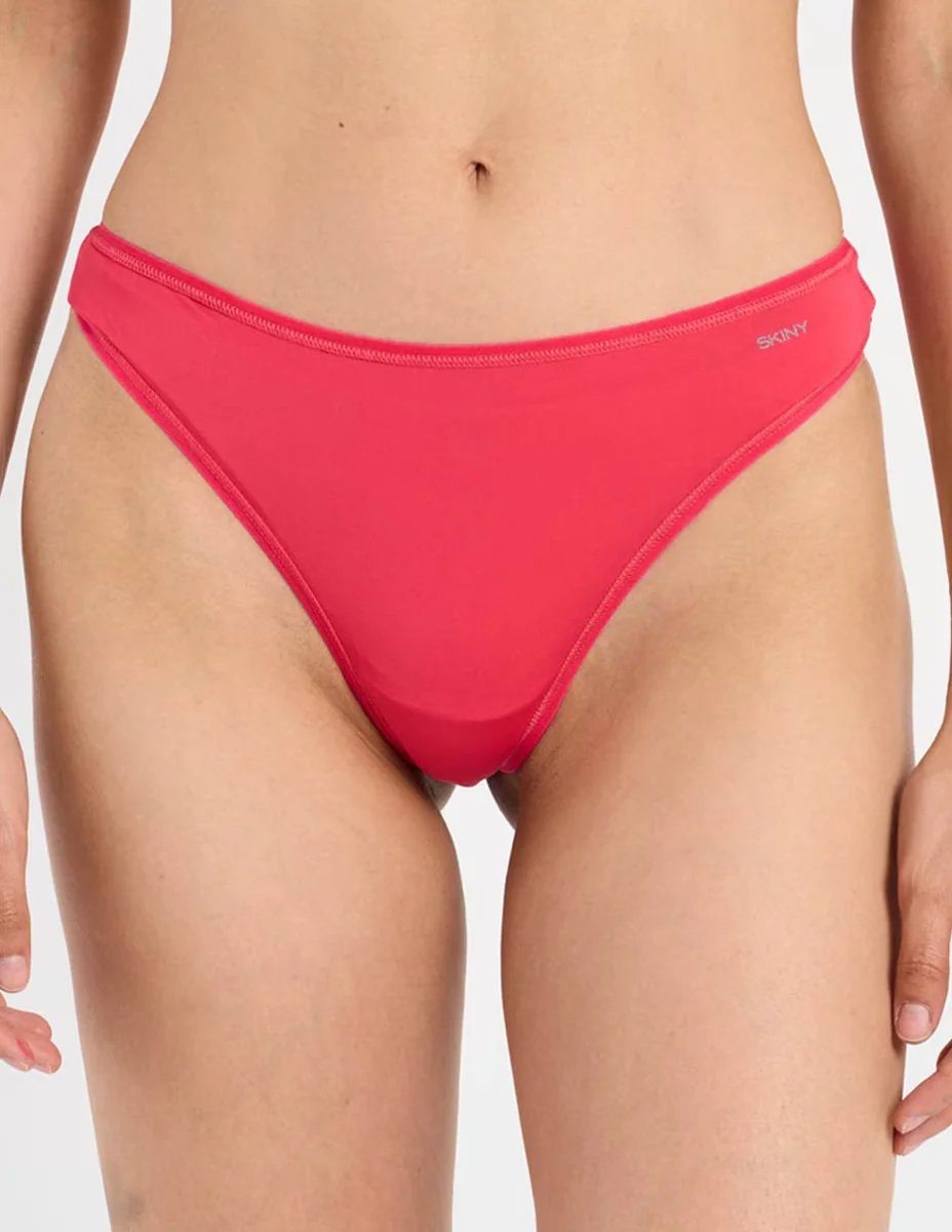 Tanga skiny de poliamida para mujer
