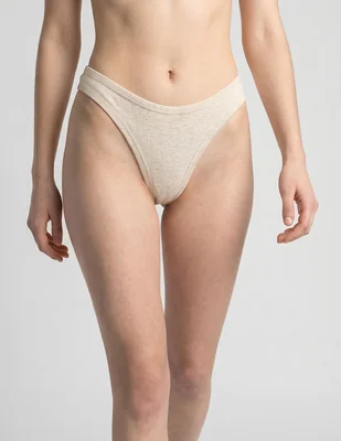 Tanga Aerie De Algodón Para Mujer