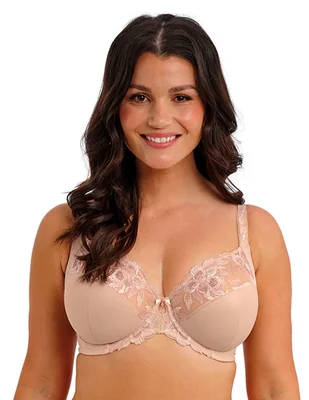 Brassiere balconette fantasie con copa para mujer