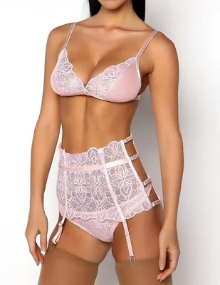 Set bra-panty-liguero Cocoa Lingerie
