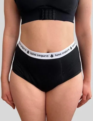 Panty menstrual Luna Segura flujo súper abundante