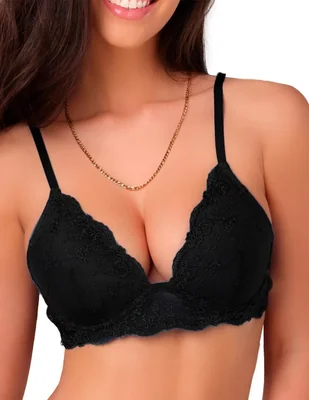 Brassiere escote profundo Vicky Form con copa para mujer