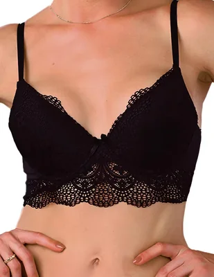 Brassiere escote profundo Vicky Form con copa para mujer