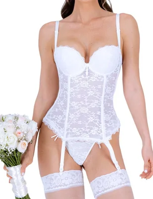 Corset Toda Epoca Lenceria estampado floral