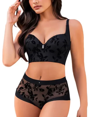 Conjunto de bra y panty Toda Epoca Lenceria