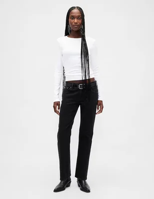 Jeans straight para mujer