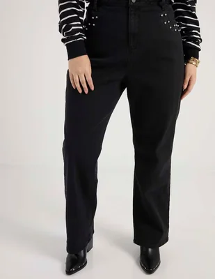 Jeans straight The Pattern para mujer