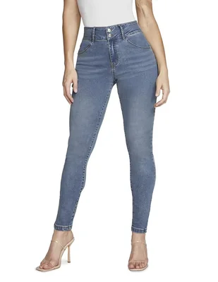 Jeans ultra skinny Seven Jeans corte cintura alta para mujer