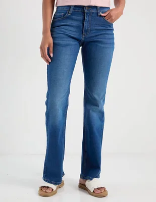 Jeans slim cintura baja Aéropostale para mujer