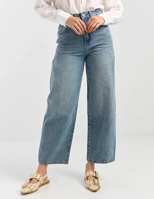 Jeans relaxed amplio Kur.Kuma para mujer