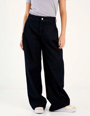 Jeans relaxed baggy cintura alta Aéropostale para mujer