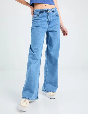 Jeans flare relaxed aéropostale para mujer