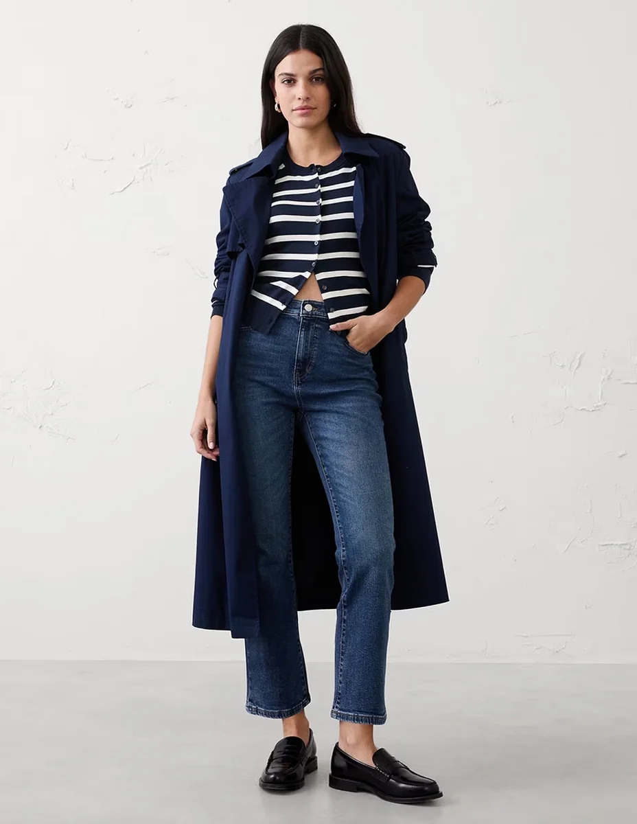 Jeans Capri Slim Para Mujer