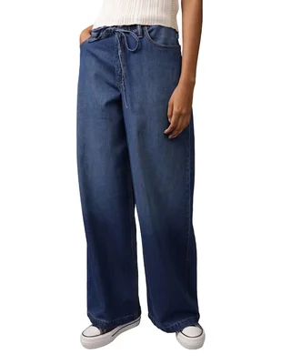 Jeans wide leg American Eagle para mujer