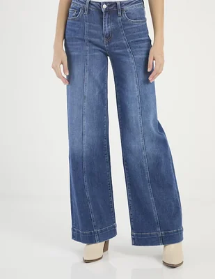 Jeans wide leg Flying Monkey para mujer
