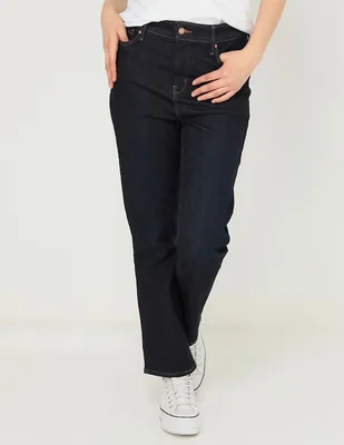 Jeans straight Denizen Sculpting corte cintura alta para mujer