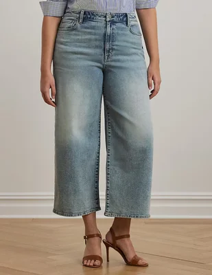 Jeans flare Lauren Plus para mujer