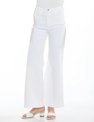 Jeans campana Foley's Denim corte cintura para mujer