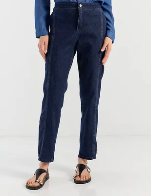 Jeans straight a la cintura Damaia Atelier para mujer