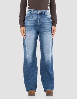 Jeans relaxed wide leg Oggi Jeans para mujer