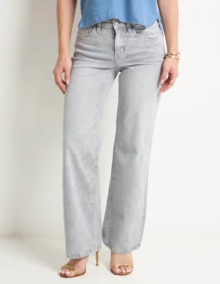 Jeans relaxed wide leg Flying Monkey para mujer
