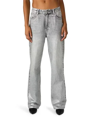 Jeans straight Steve Madden para mujer