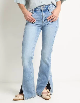 Jeans relaxed flare Flying Monkey para mujer