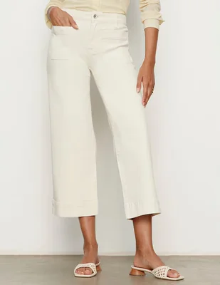 Jeans capri relajado Sanctuary para mujer