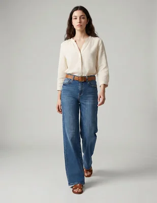 Jeans coffee bean para mujer
