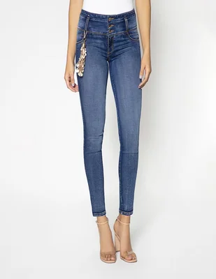 Jeans slim Studio F para mujer