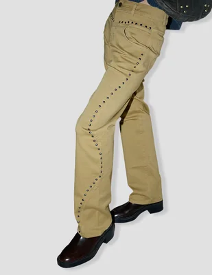 Jeans straight Renatta&Go corte cintura para mujer