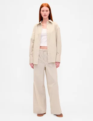 Pantalón amplio para mujer