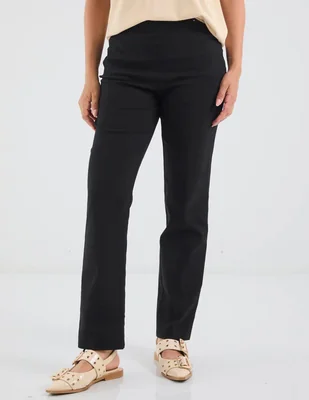 Pantalón de vestir liz claiborne slim para mujer