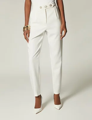 Pantalón chino Studio F slim para mujer