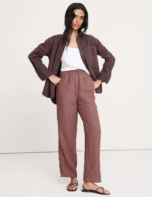 Pantalón relaxed straight para mujer