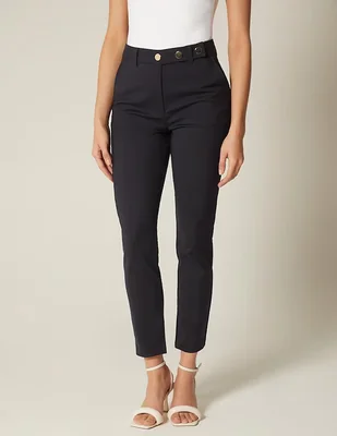 Pantalón chino Studio F slim para mujer