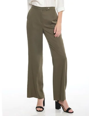 Pantalón de vestir Foley's amplio para mujer